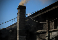 Coal Caked onto Corners and Crevices