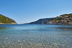 The clear water, Kefalonia