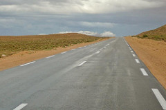 route vers El Oued