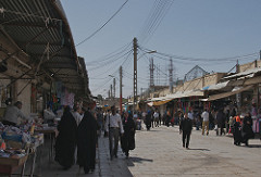 Kerman Sidewalk Scene