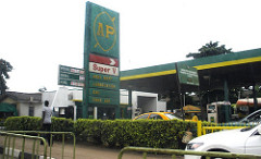 Lagos, gas station