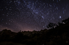 Aκάμας night sky