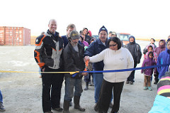 Alakanuk Ribbon Cutting