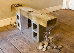 Sustenuto Monochord by Jon dickinson - Brian Eno Speaker Flowers Sound Installation at Marlborough House