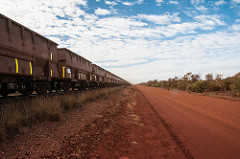 Newman to Port Hedland Railway