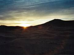 Sahara sunrise