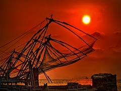 Chinese Fishing Nets, Cochin, India Chinese Fishing Nets, Cochin, India