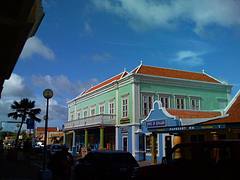 Kralendijk downtown in Bonaire Kralendijk downtown in Bonaire