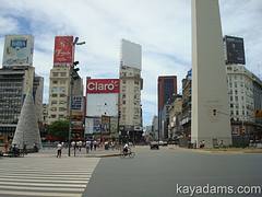 Main Drag in Buenos Aires Main Drag in Buenos Aires