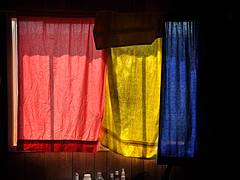 behind the colours