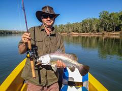 Barra fishing on the Ord