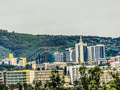 Kigali city on top of the Hill Kigali city on top of the Hill