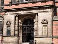 Birmingham and Midland Institute (formerly The Birmingham Library) - closed gate