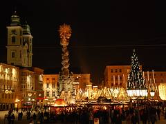 Main Square Linz / Austria  - Hauptplatz Linz / Österreich