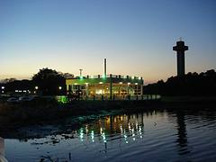 Restaurant en el lago de Maracaibo