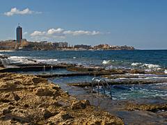 Malta: Sliema beach