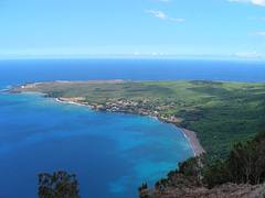 High above Kalaupapa
