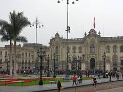 Peru (Lima) Presidental Palace in Plaza Mayor Peru (Lima) Presidental Palace in Plaza Mayor