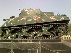 Sherman Mark 5 Tank at Ajni Square, Nagpur