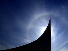 Halo over Moscow