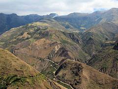 Mountains near Cahuasqui