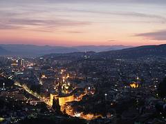 Sarajevo at night