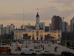 Plaza Moreno and La Plata City Hall