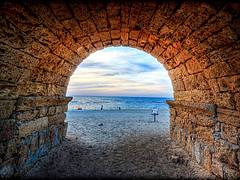 Beach, past & present