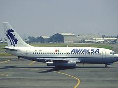 250dz - AVIACSA Boeing 737-200; XA-NAV@MEX; 24.07.2003