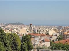 Nice depuis la terrasse de la villa Arson