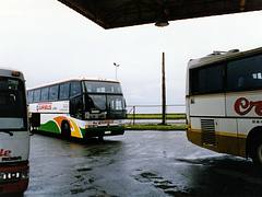 Turibus leaving Puerto Montt