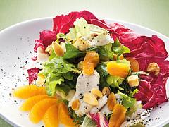 Salada Mandarim em Emulsão de Gergelim