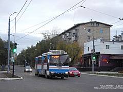Orenburg trolleybus ROSSAN 260. Unique vehicle. Body by AUTOSAN. Assembly by Bashkirian trolleybus factory 2004 Orenburg trolleybus ROSSAN 260. Unique vehicle. Body by AUTOSAN. Assembly by Bashkirian trolleybus factory 2004