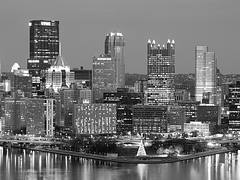 Pittsburgh at dusk Pittsburgh at dusk