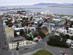 Across Reykjavik (left) Across Reykjavik (left)