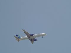 plane arriving over Dalaman