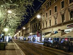 Zagreb night streets Zagreb night streets