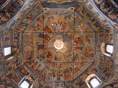 frescoed church, Vologda, Russia frescoed church, Vologda, Russia