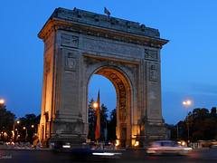 Triumphal Arch, Bucharest, Romania