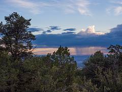 Raining Here and There Over Albuquerque