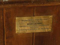 Brian Calvert Memorial Plate - geograph.org.uk - 4765447