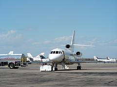 Dassault Falcon 900 at Kapa