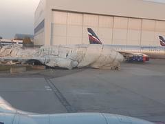 Burned SSJ100 in october 2020
