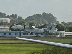 Air Antilles Express ATR 42-500 (F-OIXH) taking off (2)