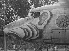 (antique plane Parque La Carolina, Quito)