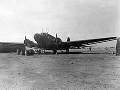 Abandoned German Junkers Ju 52 at Tobruk, Libya, in November 1942 (342-FH-3A28591-23276AC) Abandoned German Junkers Ju 52 at Tobruk, Libya, in November 1942 (342-FH-3A28591-23276AC)