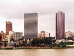 Plateau, vue depuis l'hôtel Ivoire