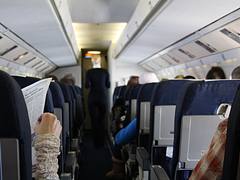 Fokker 50 Innenraum Baltik air