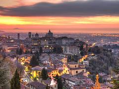 Bergamo alta - Alba 1 Bergamo alta - Alba 1