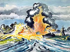 NOT MY PAINTINGS: BIKINI ATOLL PAINTINGS BY NAVY PERSONNEL